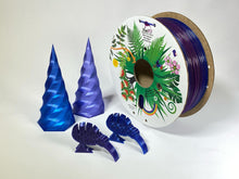 Load image into Gallery viewer, Rainbow "Sparkly Purple Galaxy", rPLA pro, 100% Recycled, 1.75mm, 1kg