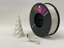 Load image into Gallery viewer, White-ish, Silk rPLA, Recycled local PLA waste, 1.75mm, 1kg