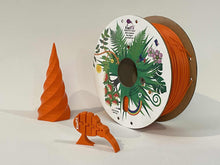 Load image into Gallery viewer, "Recycled Orange", rPLA pro, 100% Recycled 3D PRINTS, 1.75mm, 1kg