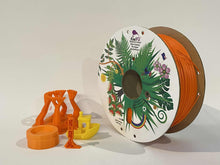 Load image into Gallery viewer, "Recycled Orange", rPLA pro, 100% Recycled 3D PRINTS, 1.75mm, 1kg
