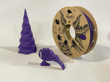 Load image into Gallery viewer, "Recycled Purple" rPLA pro, 100% Recycled 3D PRINTS, 1.75mm, 250g