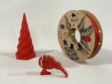 Load image into Gallery viewer, "Recycled Red" rPLA pro, 100% Recycled 3D PRINTS, 1.75mm, 250g