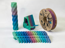 Load image into Gallery viewer, Rustic Rainbow, rPLA pro, 100% Recycled, 1.75mm, 250g