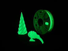 Load image into Gallery viewer, Glow-in-dark rPETG, 90% Recycled, 1.75mm, 250g