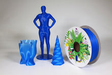 Load image into Gallery viewer, Translucent Blue PLA pro, 1.75 mm, 1 kg (has been replaced with rPLA pro)