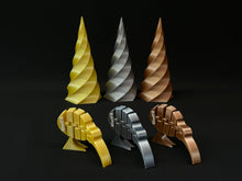 Load image into Gallery viewer, Gold, Silk rPLA, 90% Recycled, 1.75mm, 250g
