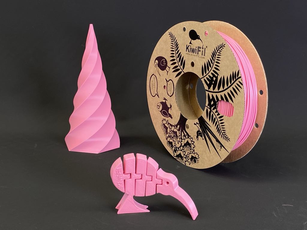 Bubblegum Pink rPLA pro, 100% Recycled, 1.75mm, 250g