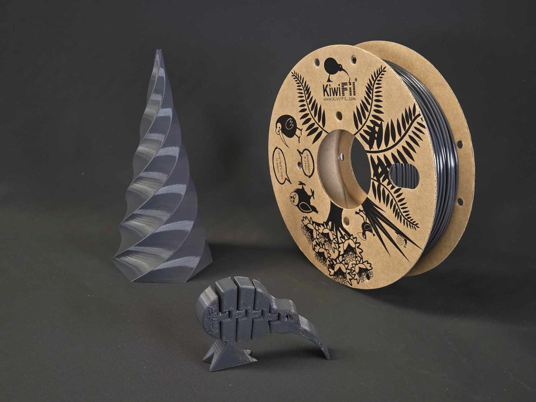 Machinery Grey rPETG, 100% Recycled, 1.75mm, 250g