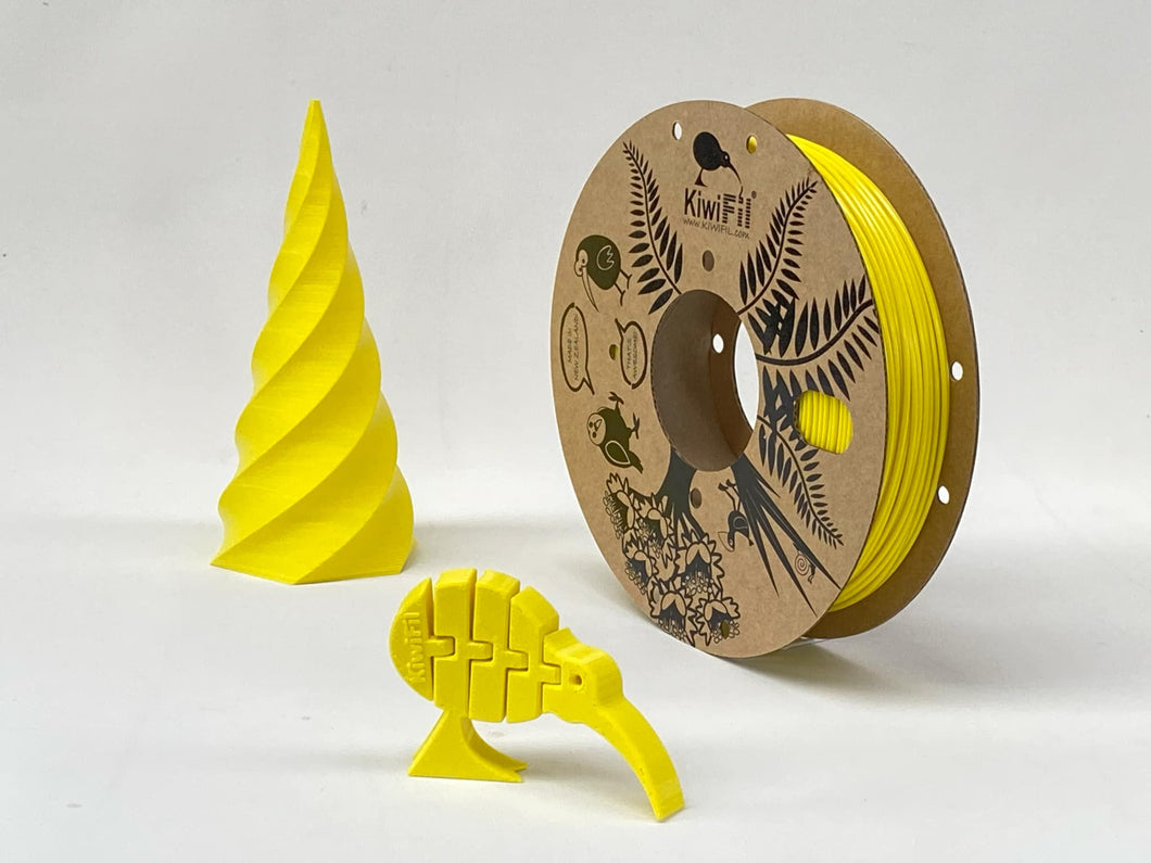 Yellow rPETG, 100% Recycled, 1.75mm, 250g