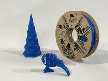 Load image into Gallery viewer, &quot;Recycled Blue&quot; rPLA pro, 100% Recycled 3D PRINTS, 1.75mm, 250g
