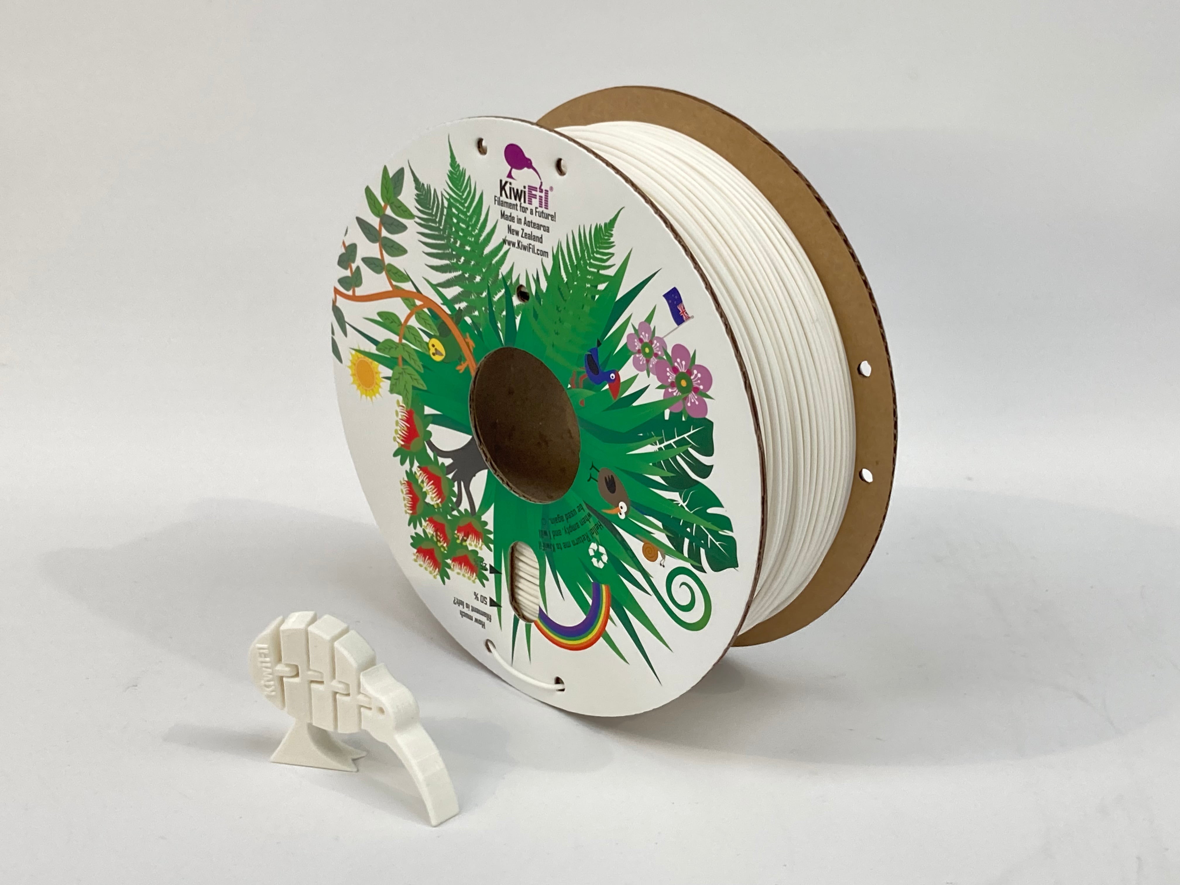 FormFutura ReForm RPLA Bianco 1.75mm – Filamento 100% Riciclato Da 1 Kg Per Stampa 3D Eco-friendly - 3