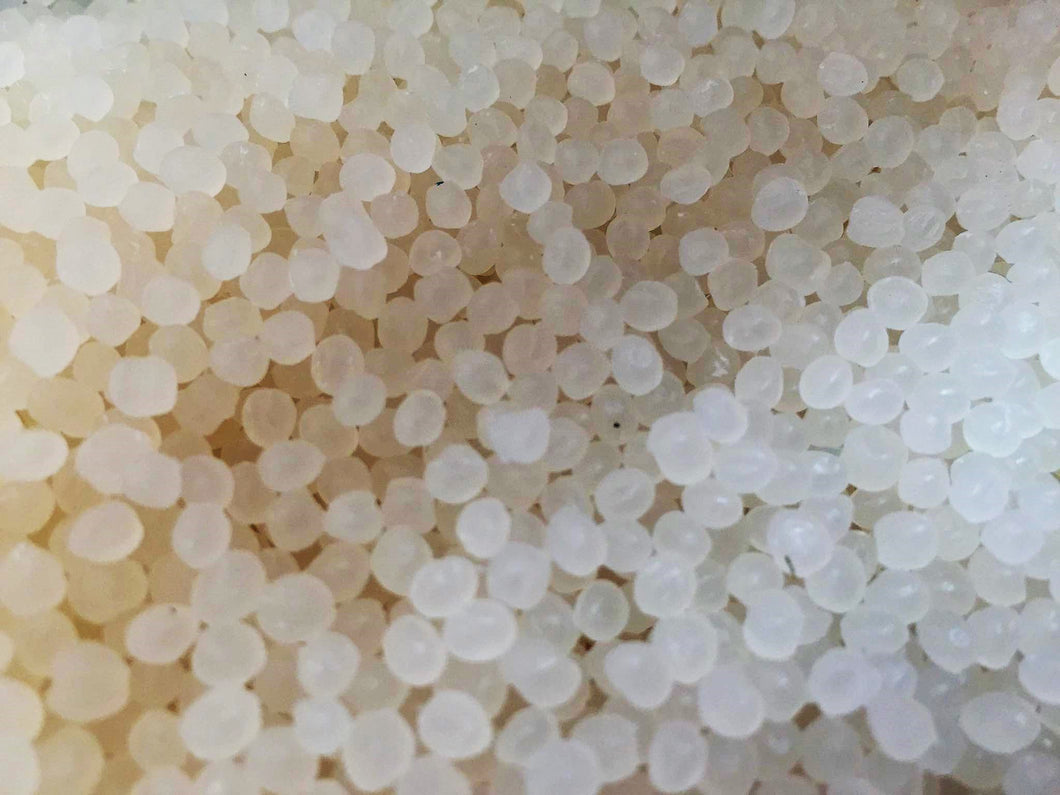 Virgin PLA pellets - for DIY extruder or injection moulder, 250g