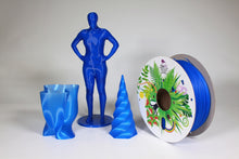 Load image into Gallery viewer, Translucent Blue PLA pro, 1.75 mm, 1 kg
