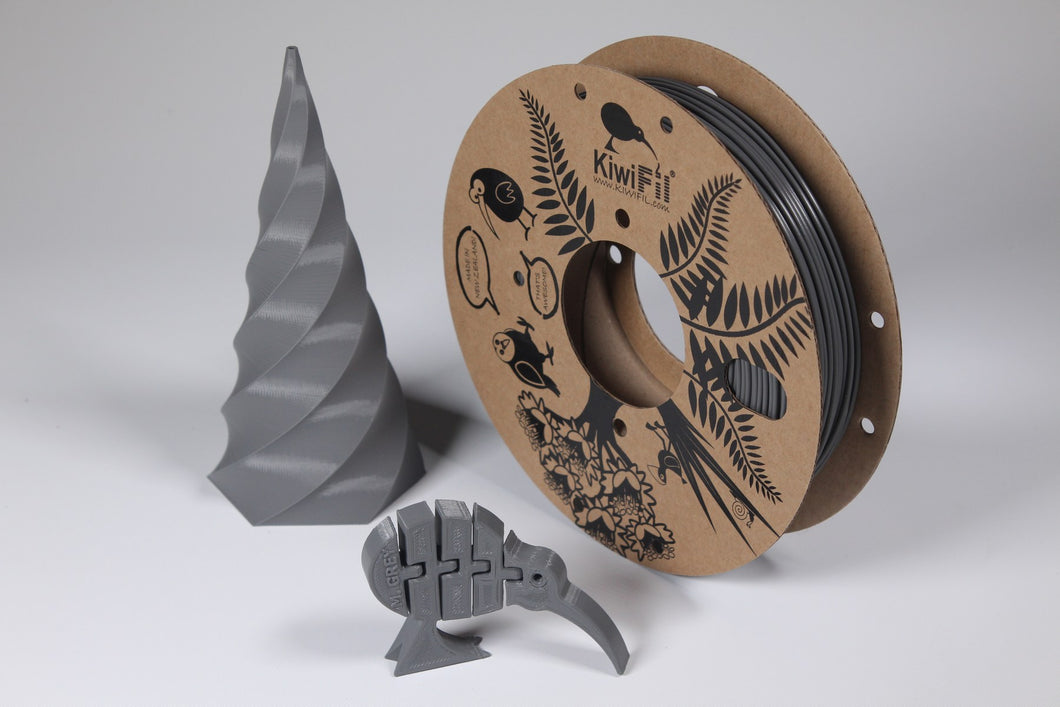 Machinery Grey PLA pro, 1.75 mm, 250 g (available upon request only)