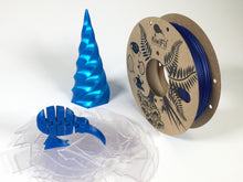 Load image into Gallery viewer, Electric Blue rPETG, 100% Recycled, 1.75mm, 250g
